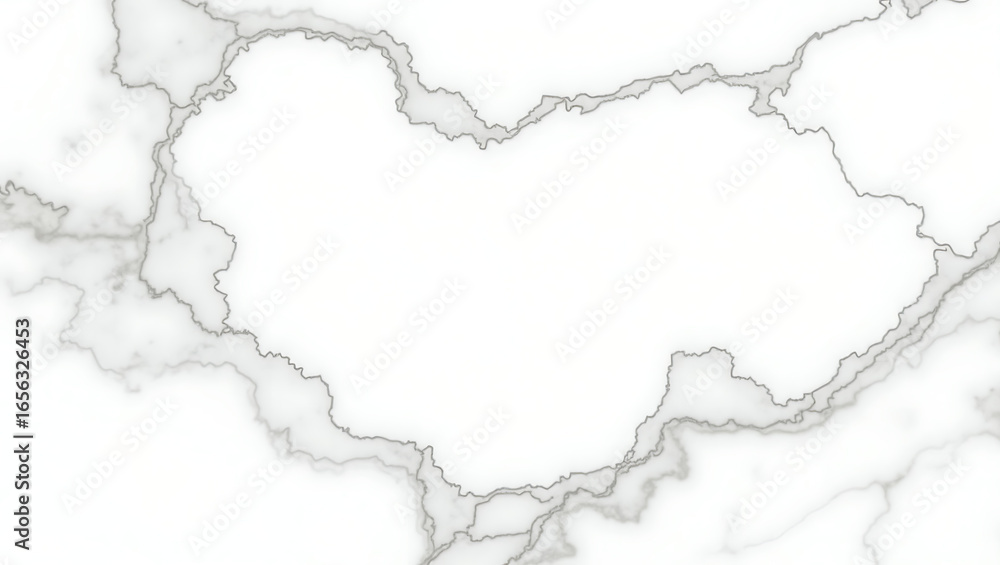 Fototapeta premium Marble texture with abstract white lines and irregular shapes