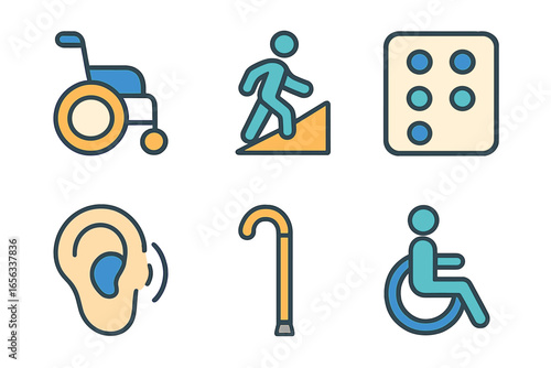 Disability and Accessibility Icons
