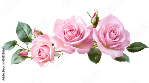 pink roses png