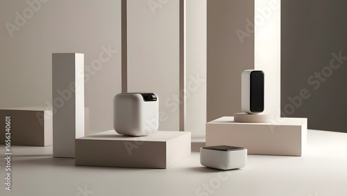  Bold Minimalism – Futuristic Minimal Product Display