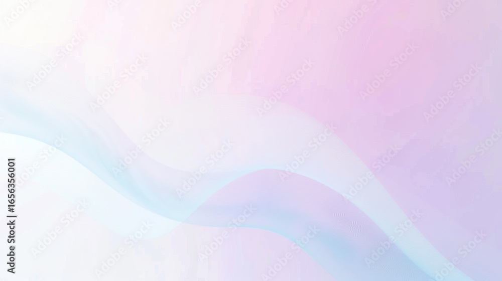 Obraz premium Pink Iridescence & Blue Radiance: Soft Patterns with a Shiny Flair