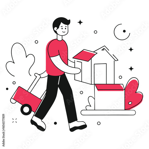 E-commerce and Online Shopping Illustration