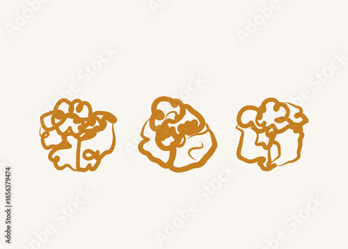 Kozinaki or Gozinaki Georgian sweets sketch on isolated background. Hand drawn traditional nut dessert, oriental cuisine, bakery. Abstract food graphics for design label, card, print, logo, wrapping