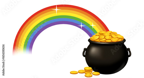 Pot of Gold at the End of a Rainbow