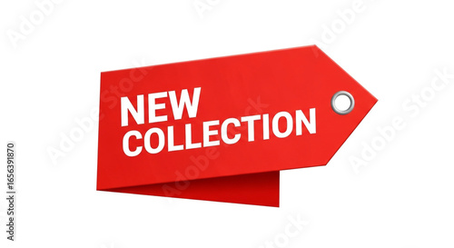 Free Download Announce the latest arrivals with this bold red 