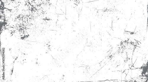 Grunge scratched texture background. Distressed rough surface with scratches and edges. Vintage overlay effect for digital design and artwork