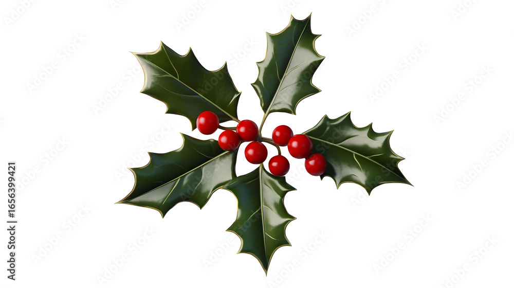 Obraz premium holly png