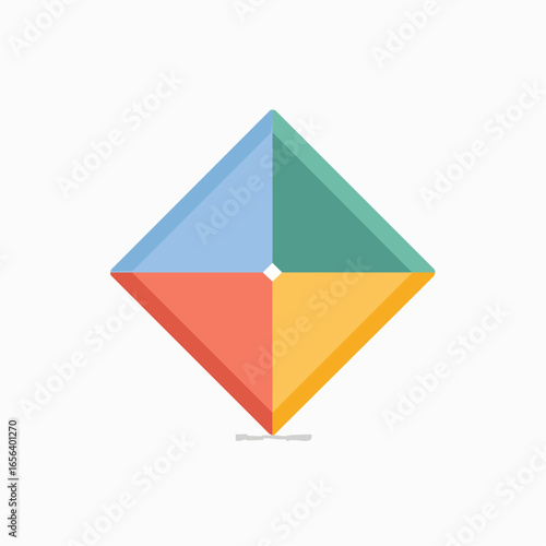 Free Download Geometric shape recolorable vector element - GFXLoad