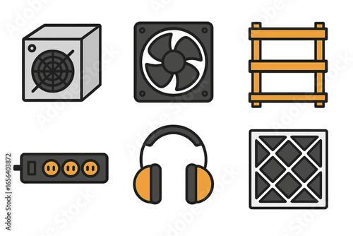 Computer Hardware Icons