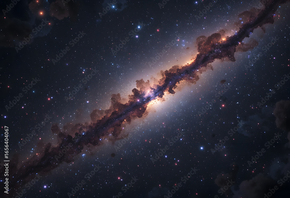 Obraz premium stars in space