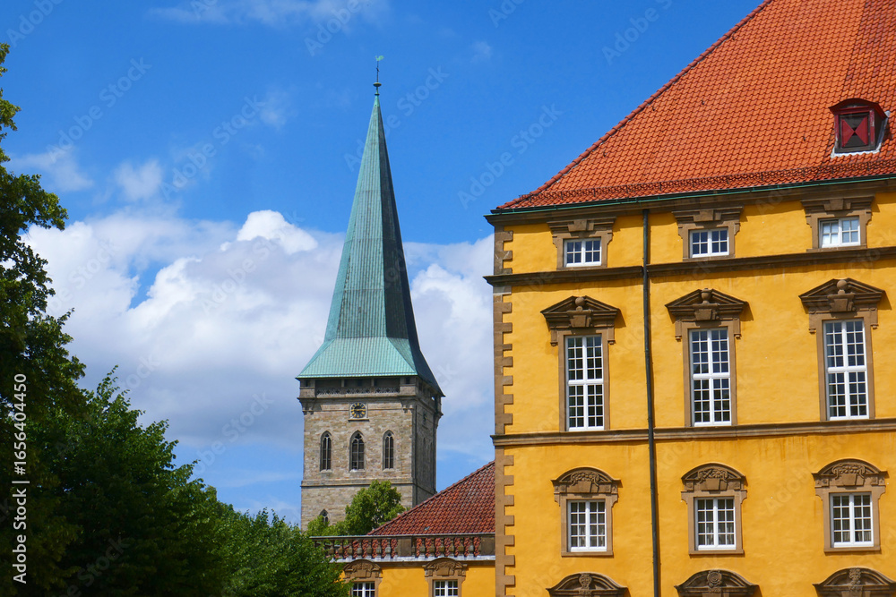 Obraz premium evangelisch-lutherische Kirche St. Katharinen in Osnabrück