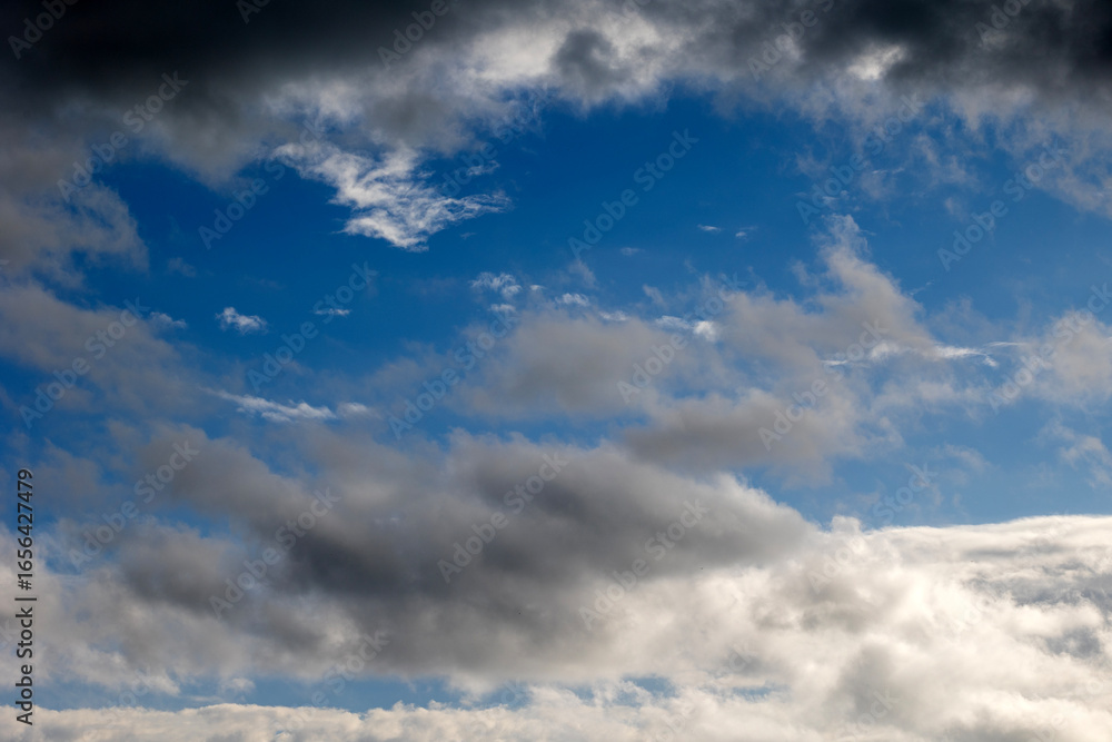 Fototapeta premium blue sky with clouds