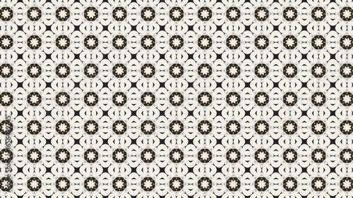 Floral pattern, vector print, vintage texture.