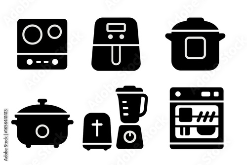 Kitchen Appliances Icons
