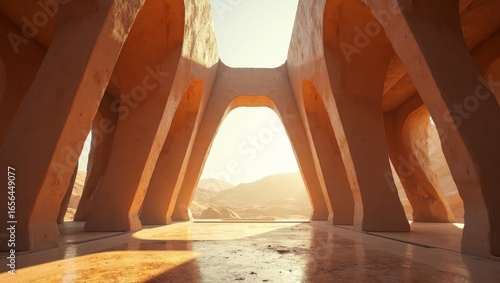 ancient sci-fi ruins