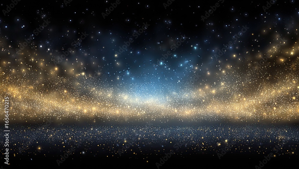Fototapeta premium Cosmic, glittering expanse