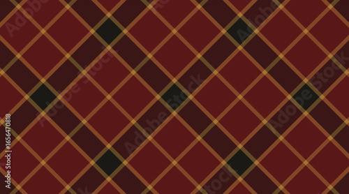 red aesthetics scottish tartan plaid checkered stripes trendy skirt pattern background suitable for textile print