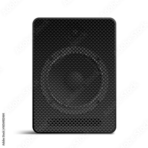 3D Black Bass Shelf Speaker With Subwoofer