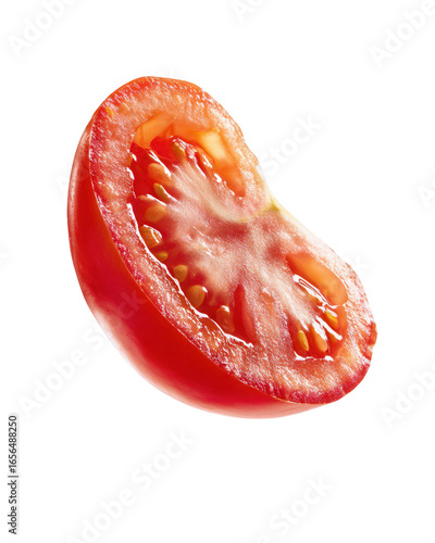 Wallpaper Mural a flying tomato slice, jpeg, png, transparent Torontodigital.ca