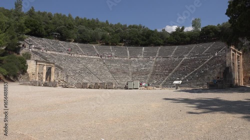Wallpaper Mural Ancient Echoes: Theater of Epidaurus Torontodigital.ca