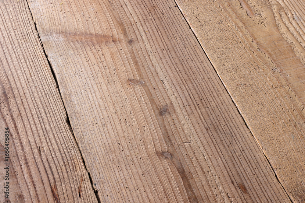 Obraz premium 古材の木の板の背景素材 Old Wooden Plank Background