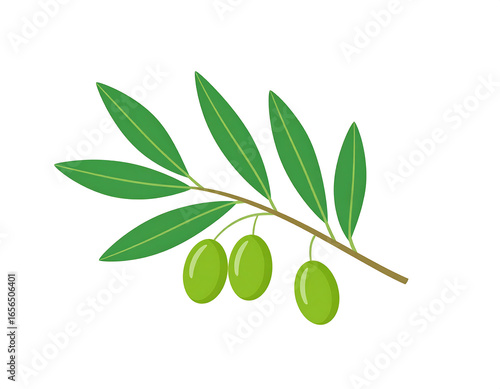 Peace Symbol Olive Branch Clean Illustration