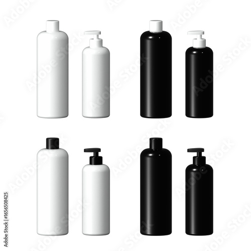 化粧品ボトル モックアップ / cosmetic bottle mock-up