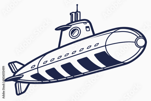 Submarine underwater vehicle