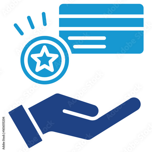Loyalty Program glyph color icon