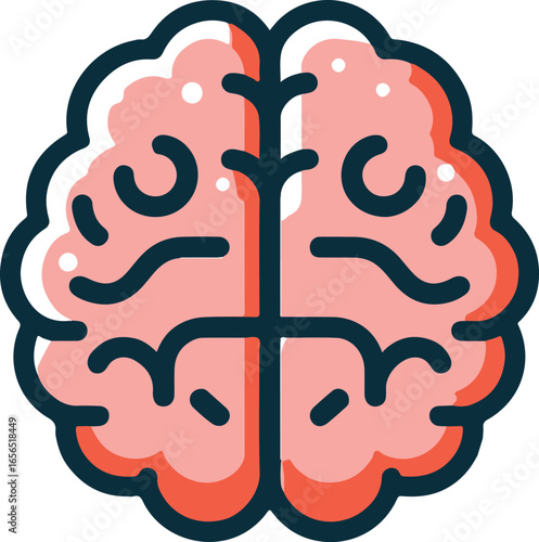 Human brain icon
