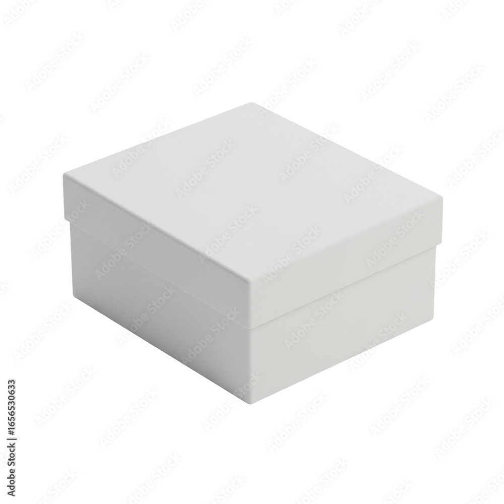 Pristine, elegant square gift box with hinged lid, smooth matte finish, minimalist design, premium material, on transparent isolated background with soft studio lighting, high angle, Concept for Pristine, elegant square gift box with hinged lid, smooth matte finish, minimalist design, premium material, on transparent isolated background with soft studio lighting, high angle, Concept for