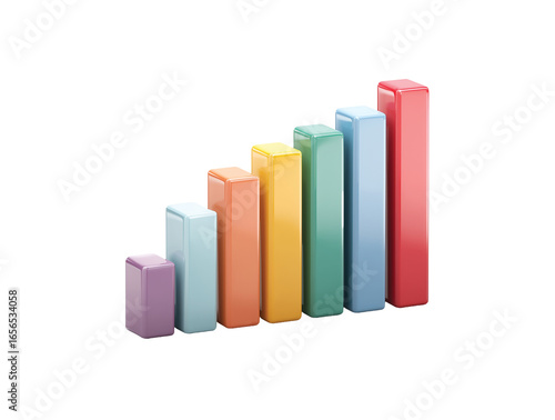 Bar Chart Statistics Icon 3D isolated on transparent background, Clipart png Free Download Bar Chart Statistics Icon 3D isolated on transparent background, Clipart png - GFXLoad