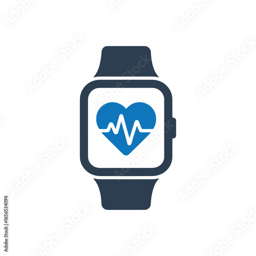 Smartwatch Heart Monitoring icon