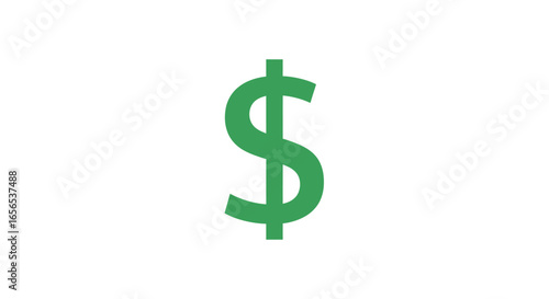 Green Dollar Sign Icon Finance, Money, Currency, Banking, Investment