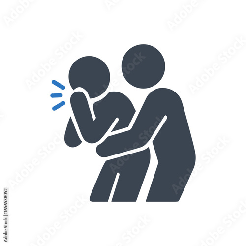 Choking icon