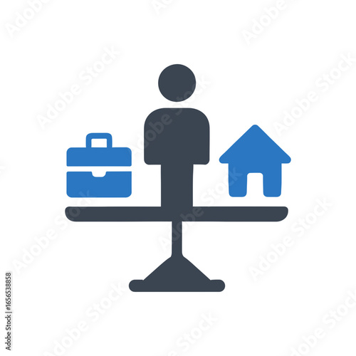 Work-Life Balance Icon