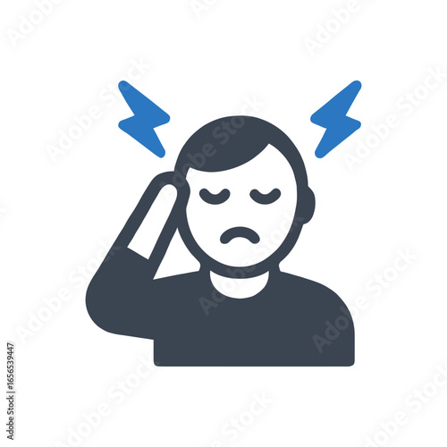 Migraine Sickness Icon