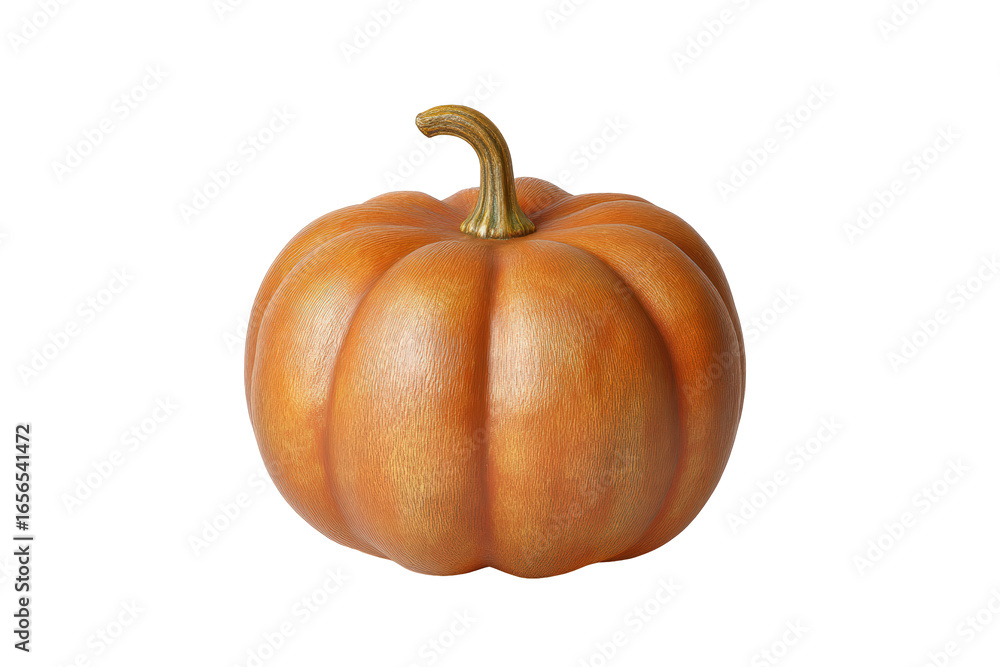 Obraz premium Halloween pumpkin isolated on transparent background