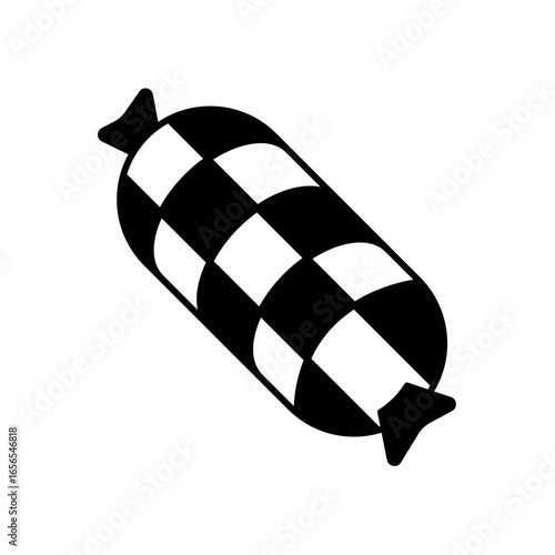Ham Meat Fill Icon: Food and Cooking Ingredient