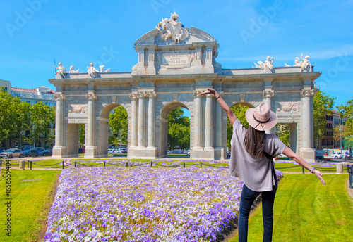 Puerta de Alcala or Alcala Gate -  Madrid, Spain