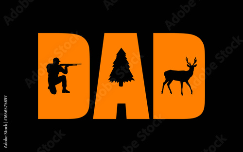Fathers Day Hunting Tools Dad svg t-shirt quotes design