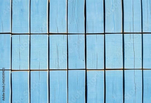 Wallpaper Mural Weathered blue-grey beach wood planks, vintage texture,  summer,   pale Torontodigital.ca