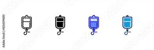 Infusion icon set multiple style collection.