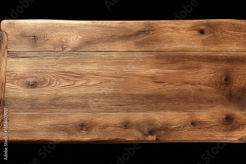 Close-up of a rustic wooden table top