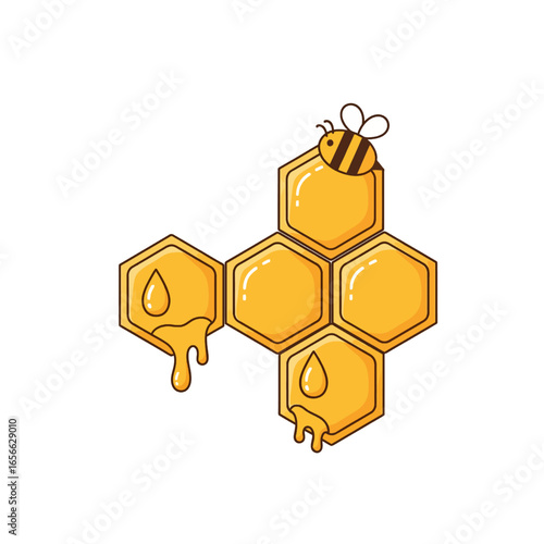 honey comb design very cool 