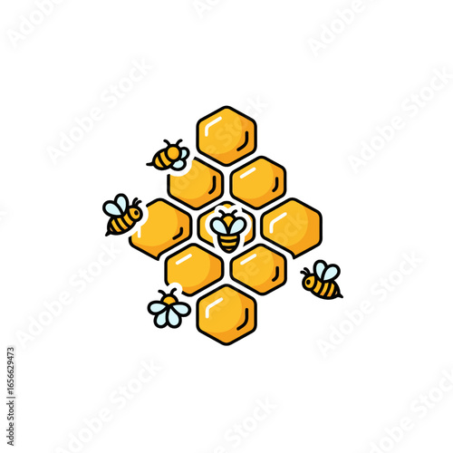 honey comb design very cool 