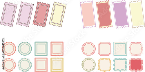 Seamless pattern with pink lipstick and nail polish illustration on a white background