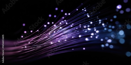 Abstract fiber optic cable