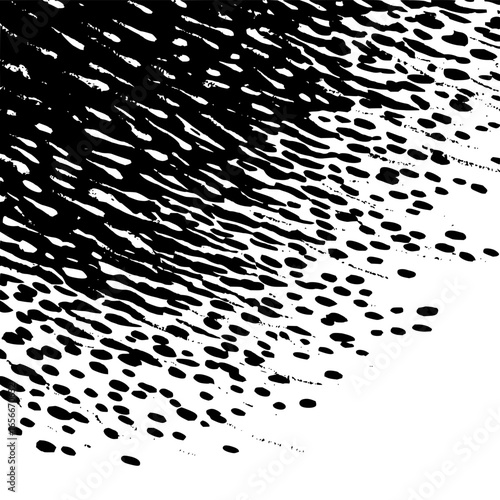 Abstract black and white texture vector design with grunge pattern for graphic design use cases