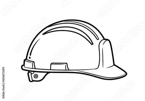 Construction hard hat for safety and protection